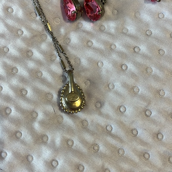 Elegant Pink Teardrop sorrelli Jewelry Set Pink - Picture 2 of 3